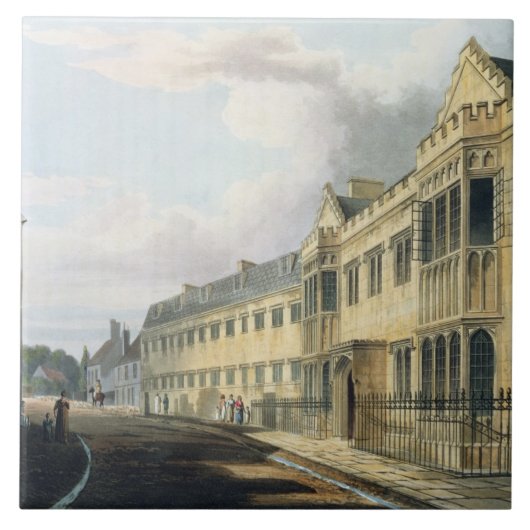 最初マスターの家、「歴史からのハーロー校、 タイル (正面)