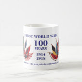 最初世界大戦の百年間 コーヒーマグカップ (中央)
