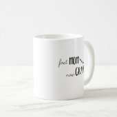 最初今お母さんの祖母-母祖母家族 コーヒーマグカップ (正面右)