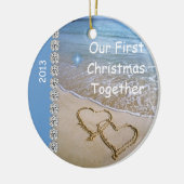 最初休日は一緒に2013年のカスタムなORNAMENを浜に引き上げます セラミックオーナメント (左)