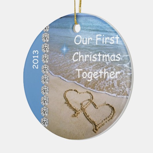最初休日は一緒に2013年のカスタムなORNAMENを浜に引き上げます セラミックオーナメント (左)