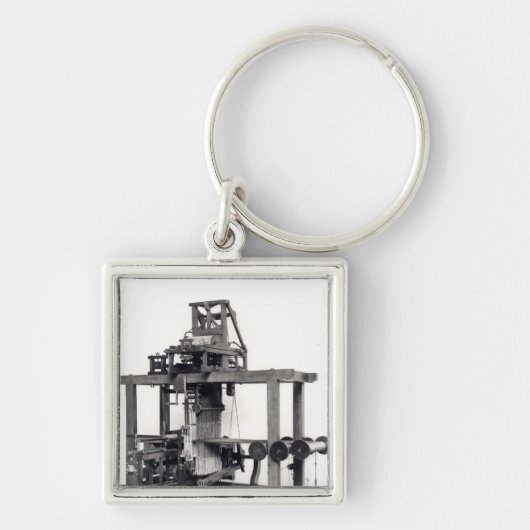 最初十分に自動化された織機 キーホルダー (正面)