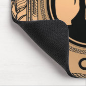 最初国家のオオカミのギフトの原産の芸術のマウスパッド マウスパッド (コーナー)