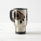 最初国家のタンブラーの野性生物の芸術のコーヒーカップ トラベルマグ (正面左)