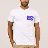 最初国家のTシャツのユニセックスなMetisの旗のTシャツ Tシャツ (正面)