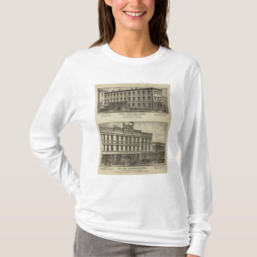 最初国立銀行 Tシャツ (正面)