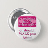 最初場所の愛 缶バッジ (正面&裏面)