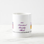 最初場所-国際的な友情月 モーフィングマグカップ (中央)