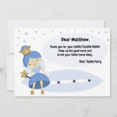 最初失ったの歯カード。歯の妖精の訪問ノート。ホール シーズンカード (正面)