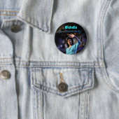 最初女性のためのButtonミシェールオバマ 缶バッジ (インサイチュ)