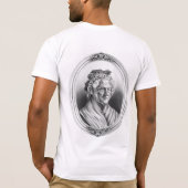 最初女性(人のワイシャツ) Tシャツ (裏面)