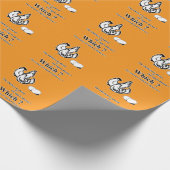 最初来には？ ラッピングペーパー (角)