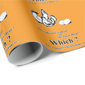 最初来には？ ラッピングペーパー (ロールコーナー)