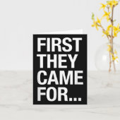 最初来に..第二次世界大戦の詩、抗議De カード (黄色い花)