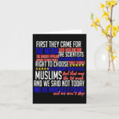 最初来にShirt Science Civil Rights Res カード (黄色い花)