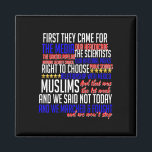 最初来にShirt Science Civil Rights Res マグネット<br><div class="desc">最初来にShirt Science Civil Rights Resistに参加</div>