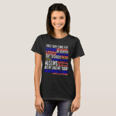 最初来にShirt Science Civil Rights Res Tシャツ (正面フル)