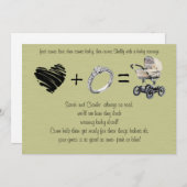 最初来の愛それから結来婚……
 ... 招待状 (正面/裏面)