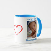 最初母の日 マグカップ (正面右)