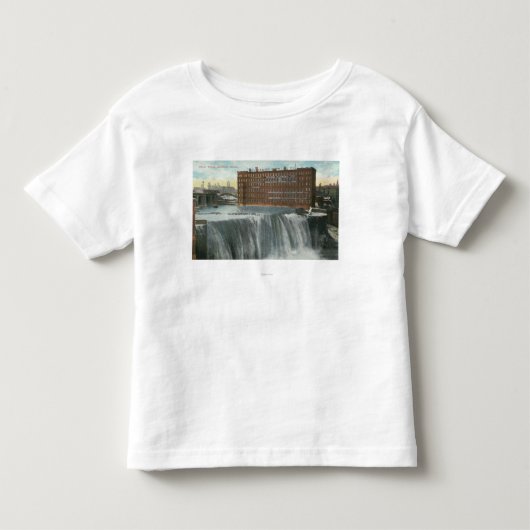 最初滝の眺め トドラーTシャツ (正面)