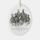 最初着色された上院議員および代表 セラミックオーナメント (右)
