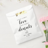 最初素朴の来愛は甘いトリート結婚の フェイバーバッグ (封をした状態)