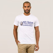 最初紳士のワイシャツのためのBill Clinton Tシャツ (正面フル)
