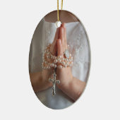 最初聖餐のオーナメント セラミックオーナメント (左)