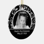 最初聖餐の写真のオーナメント セラミックオーナメント (右)