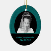 最初聖餐の写真のオーナメント セラミックオーナメント (右)