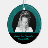 最初聖餐の写真のオーナメント セラミックオーナメント (左)