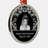 最初聖餐の写真のオーナメント メタルオーナメント (右)