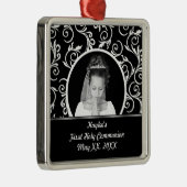 最初聖餐の写真のオーナメント メタルオーナメント (右)