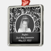 最初聖餐の写真のオーナメント メタルオーナメント (左)