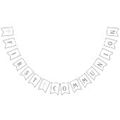 最初聖餐の旗を交差させて下さい バンティングフラッグ (全)