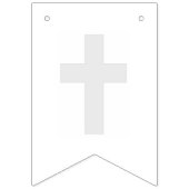 最初聖餐の旗を交差させて下さい バンティングフラッグ (第1の旗)