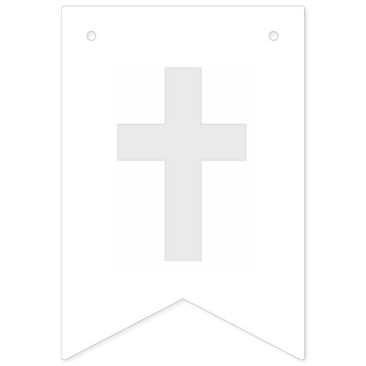 最初聖餐の旗を交差させて下さい バンティングフラッグ (第1の旗)