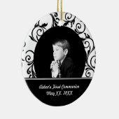 最初聖餐式のオーナメント セラミックオーナメント (右)