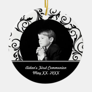 最初聖餐式のオーナメント セラミックオーナメント