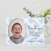 最初聖餐式の写真は感謝していしています サンキューカード (スタンド正面)