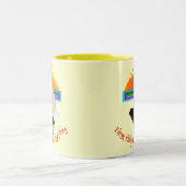 最初聖餐式日のギフト ツートーンマグカップ (中央)