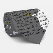 最初聖餐式日の灰色のタイ ネクタイ (ロール)