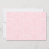 最初聖餐式|の招待状 招待状 (裏面)