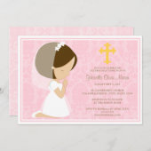 最初聖餐式|の招待状 招待状 (正面/裏面)