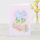 最初聖餐式、確認 カード (黄色い花)