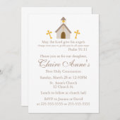 最初聖餐 招待状 (正面/裏面)