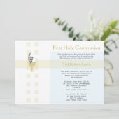 最初聖餐-男の子 招待状 (スタンド正面)