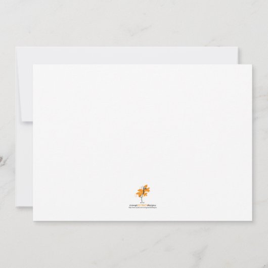 最初聖餐-男の子 招待状 (裏面)