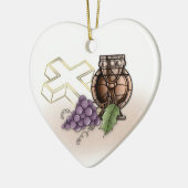 最初聖餐Commerative セラミックオーナメント (左)