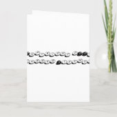 最初誕生日のカップケーキパーティの招待状およびカード 招待状 (裏面)